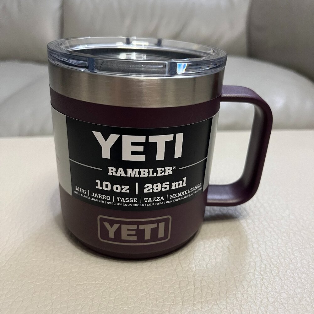YETI Rambler Mug 10oz 295ml Limited Edition Color Nordic Purple